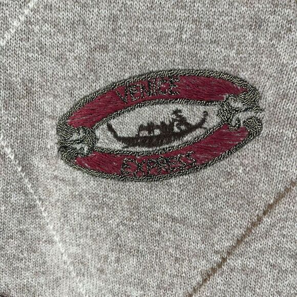 Les Copains Vintage Italian Wool Blend Crew Neck Sweater Women’s Medium - Picture 9 of 14